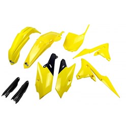/UFO YAMAHA FULL PLASTICS KIT YZF 250 14-18/450 14-17 YEL (WAS YAKIT318E101)