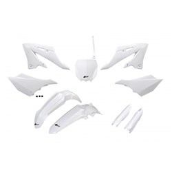 /UFO YAMAHA FULL PLASTICS KIT YZ125/250 22-26 WHT (WAS YAKIT324E046)