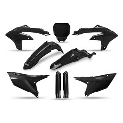 UFO YAMAHA FULL PLASTICS KIT YZF250 24-26/YZF450 23-26 BLK