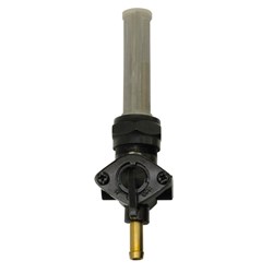 ZODIAC FUEL TAP BLK CHR STRAIGHT