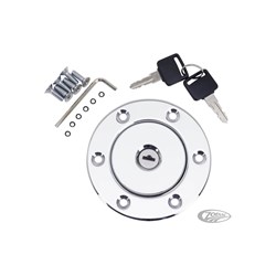 #ZODIAC AERO GASCAP VENTED MINI CHROME 95MM