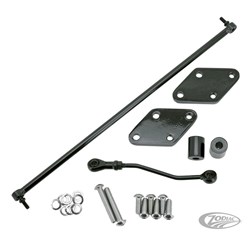 #ZODIAC (XL) 04- REDUCED REACH FOOTPEG KIT BLK