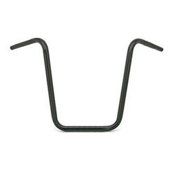 ZODIAC APEHANGER H/BAR BLK  12 IN W/DIMPLES  KNURLED