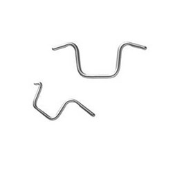 ZODIAC SOLO MINI APE HANGER WIDTH 28.5 RISE 8.5 CHROME  NO INDENTS