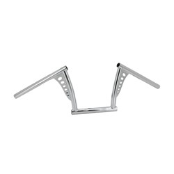 #ZODIAC TOMAHAWK H/BAR CHR 12 INCH W/ RAW END CAP KIT INCL