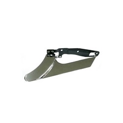 #ZODIAC LOWER BELT COVER (XL) 04- CHROME