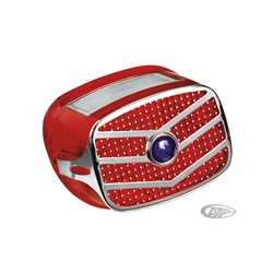 #ZODIAC CHEVRON TL GRILL W/BLU DOT F/73-99