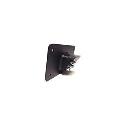 ZODIAC LAYDOWN LIC PLATE MOUNT BLK PYRAMID STYLE