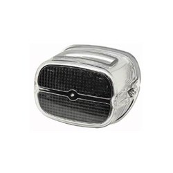 #ZODIAC COVERT DELUXE LED T/LIGHT CHR W/SMOKE LENSE FITS MOST 1999-2013