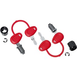 GIVI 2 KEY + LOCK SET MATCHED