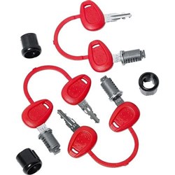 GIVI 3 KEY + LOCK SET MATCHED
