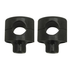 #ZODIAC RISER SET INFINITY BLK 1.00 INCH BARS  4 INCH HIGH