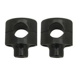 #ZODIAC RISER SET INFINITY BLK 1.50 INCH BARS  4 INCH HIGH