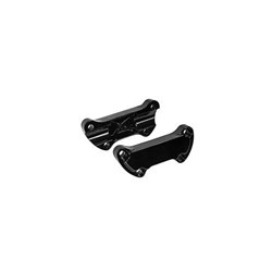 ZODIAC SCALLOPED H/BAR CLAMP BLK
