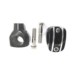 #ZODIAC RISER SET GTR BLK 1.00 INCH BARS  4 INCH HIGH