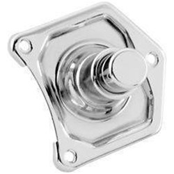 ZODIAC STARTER BUTTON/ SOLENOID COVER  CHROME