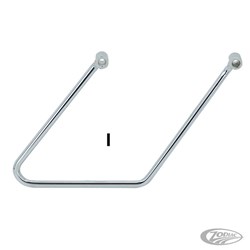 ZODIAC S/BAG SUPPORTS FXST 00-05/FLST 00-07 DOUBLE MOUNT