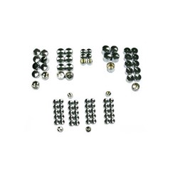 #ZODIAC BOLT COVER KIT SPORSTER 86-03  74 Pcs BLK