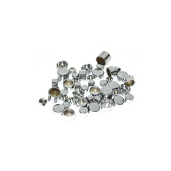 ZODIAC 12 PT SCREW COVER  CHROME 1/4 (WRENCH SIZE) 10/PK  [ONC01] #