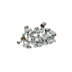 ZODIAC BOLT/NUT COVER  CHROME 1/2 (WRENCH SIZE) HEX 10/PK