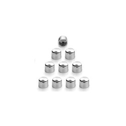 ZODIAC BOLT/NUT COVER  CHROME 3/4 (WRENCH SIZE) HEX 10/PK