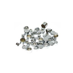 ZODIAC ALLEN BOLT COVER  CHROME 1/2 (WRENCH SIZE) SOCKET HEAD 10/PK  [ONC01] #