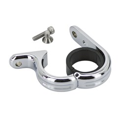 ZODIAC UNI-CLAMP CHROME 1 TO 1-1/4 INCH BARS  [ONC01] #