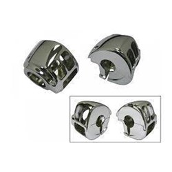 ZODIAC SWITCH HOUSING KIT CHROME  2011 ON S/TAIL  2012 ON DYNA  [ONC01] #