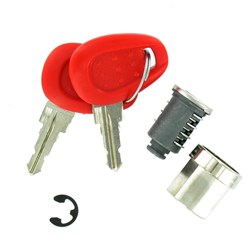 GIVI 1 LOCK SET WITH 2 KEYS